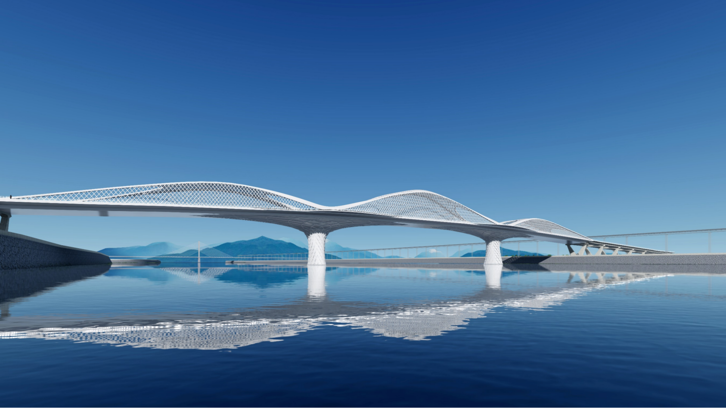 青石路涪江大橋項目